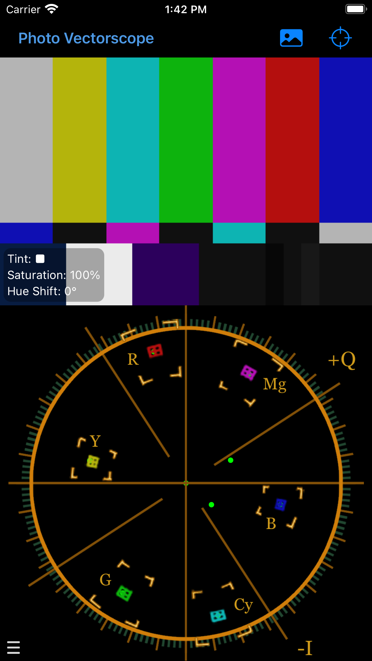 Photo Vectorscope